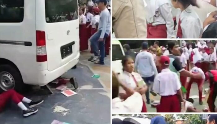 ‎Mobil MBG Menerobos Sekolah SDN 01 Cilincing