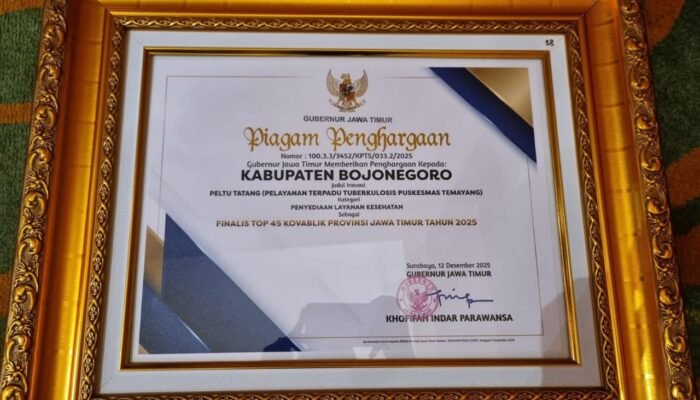 Gebrakan Puskesmas Temayang, Inovasi TBC Raih Top 45 Jatim