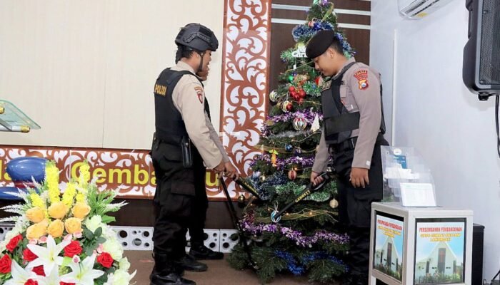 Polres Lamongan Kawal Ketat Ibadah Natal, Ini Langkah Pengamanannya