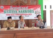 ‎Sosialisasi Gencarkan Perang Melawan Narkoba Dipendopo Balai Desa plososetro