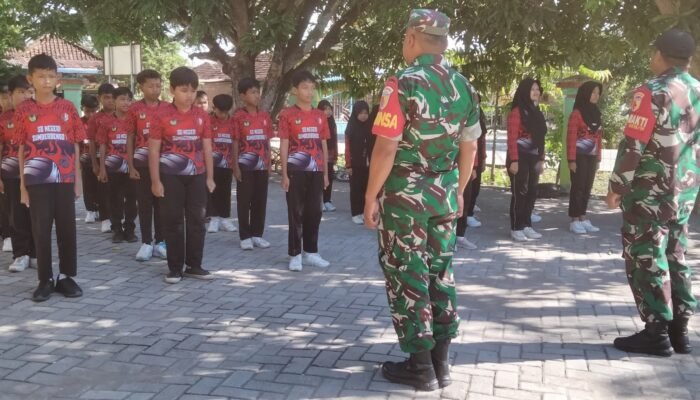 Terus Bergerak Babinsa Kodim Bojonegoro Lakukan Pembinaan Karakter Generasi Muda Bangsa