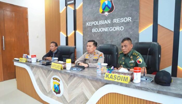 Sinergi Tanpa Celah: TNI Polri dan Pemkab Bojonegoro Komit Jamin Ibadah Natal Aman Damai