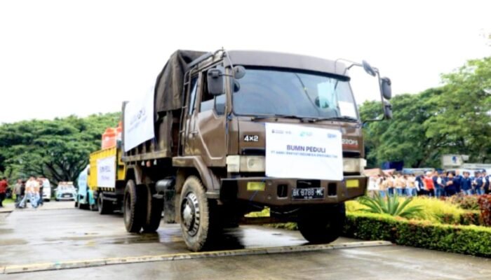 BUMN Terjunkan 1.000 Relawan dan 109 Truk Raksasa Lawan Dampak Bencana