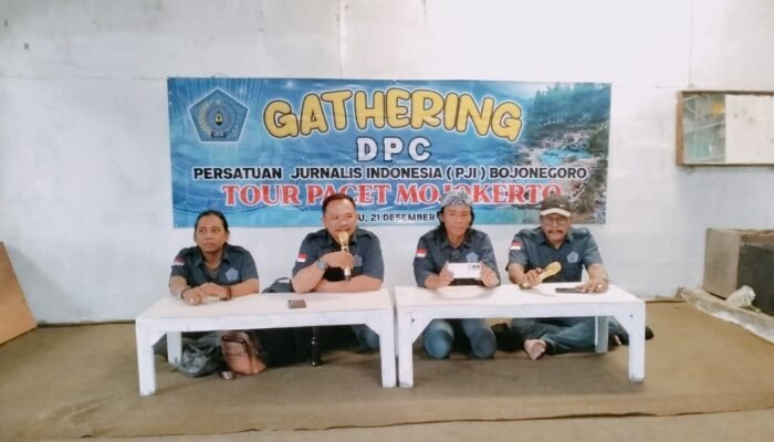 Gathering Akhir Tahun DPC PJI Bojonegoro, Bangun Kebersamaan dan Profesionalisme