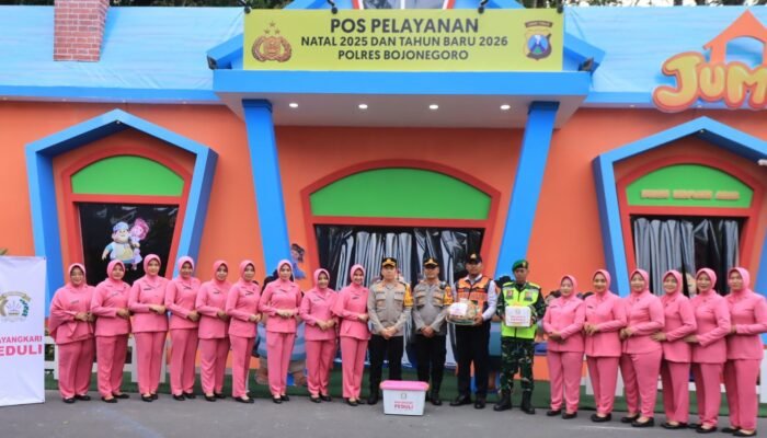 Cek Kesiapan Pengamanan Nataru, Kapolres Bojonegoro Sambangi Pospam dan Posyan