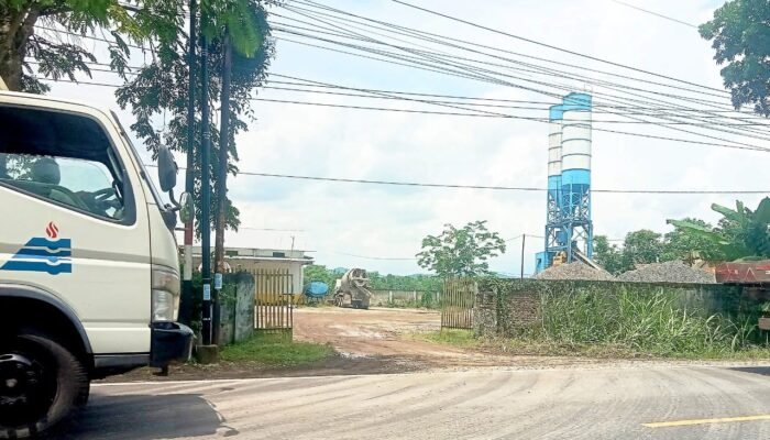 Tebang Pilih, Pabrik Beton Diduga Ilegal di Bojonegoro Tak Tersentuh Pemkab