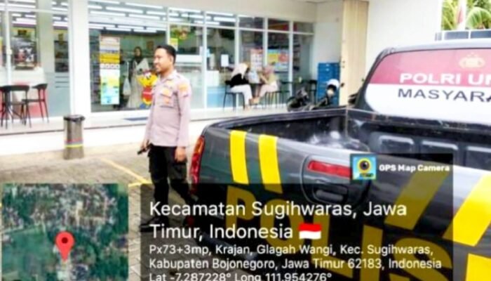 Antisipasi Kriminalitas, Polsek Sugihwaras Bojonegoro Intensifkan Patroli Dialogis