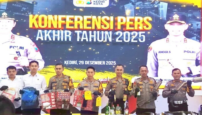 Kasus Kejahatan di Kota Kediri Meningkat, Polisi Ungkap Fakta Ini