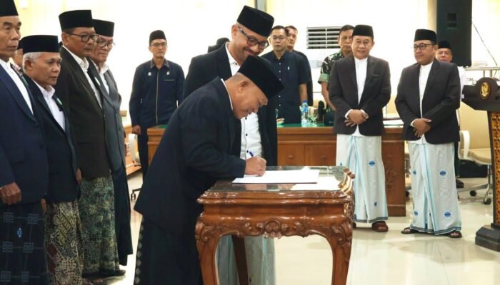 Gus Huda Pimpin MUI Bojonegoro, Bupati Wahono Dorong Dakwah Digital dan UMKM