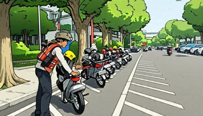Lalu Lintas Padat, Dishub Bojonegoro Perketat Parkir Sekitar Alun-Alun
