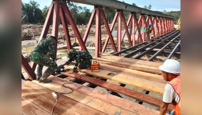 Negara Tanggung Biaya Jembatan Bailey dan Operasional TNI di Sumatra