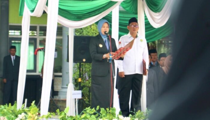 Upacara HAB ke-80 Kemenag Berlangsung Khidmat di MAN 1 Bojonegoro