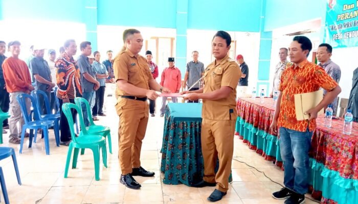 Perkuat Birokrasi Desa, Dua Perangkat Baru Resmi Dilantik di Kendung Kedungadem Bojonegoro