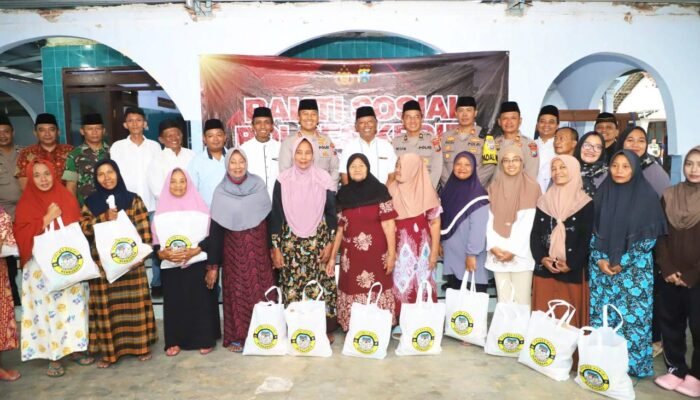 Polres Kediri Bangun Sumur Bor di Masjid, Warga Belor Kini Tak Kesulitan Air