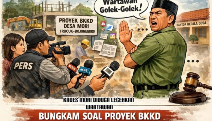 Kades Mori Disorot Insan Pers, Konfirmasi Proyek BKKD Bojonegoro Tak Dijawab
