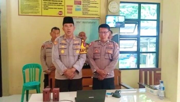 Zoom Binrohtal Polres Bojonegoro, Polsek Trucuk Ikut dengan Khidmat