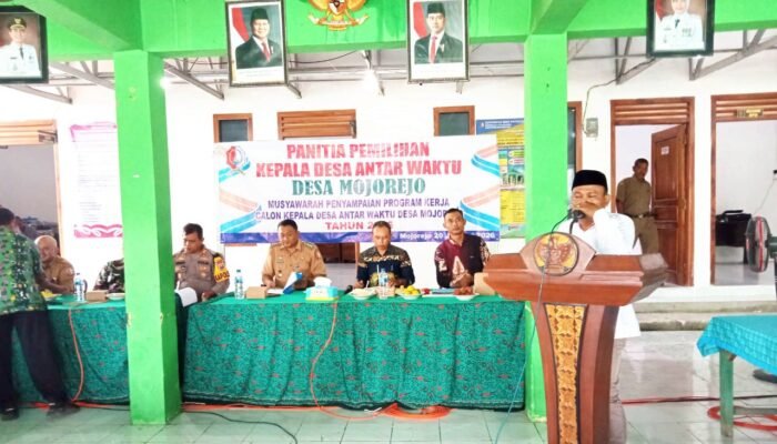 Musyawarah Desa Mojorejo Bojonegoro, Calon Kades 01 Tegaskan Fokus Lanjutkan Pembangunan