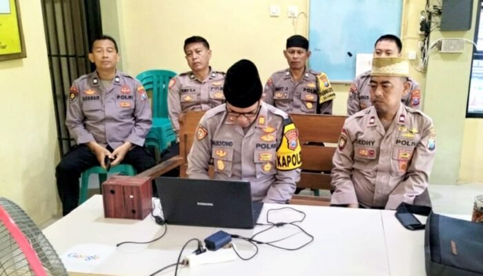 Perkuat Mental dan Spiritual, Polsek Trucuk Bojonegoro Gelar Binrohtal