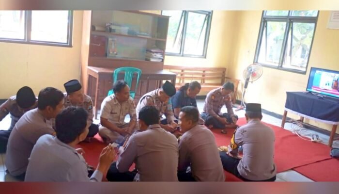 Zoom Binrohtal Polres Bojonegoro, Polsek Sugihwaras Ikut Khidmat