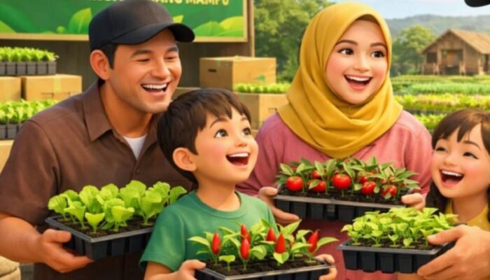 Tekan Kemiskinan, 65 Ribu Bibit Sayur Dibagikan ke Warga Bojonegoro