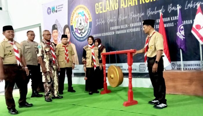 335 Peserta Ikuti Gelang Ajar Pramuka Wilayah Timur Bojonegoro
