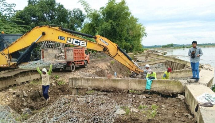 Sliding Susulan di Lebaksari, PU SDA Bojonegoro Perpanjang Masa Pemeliharaan