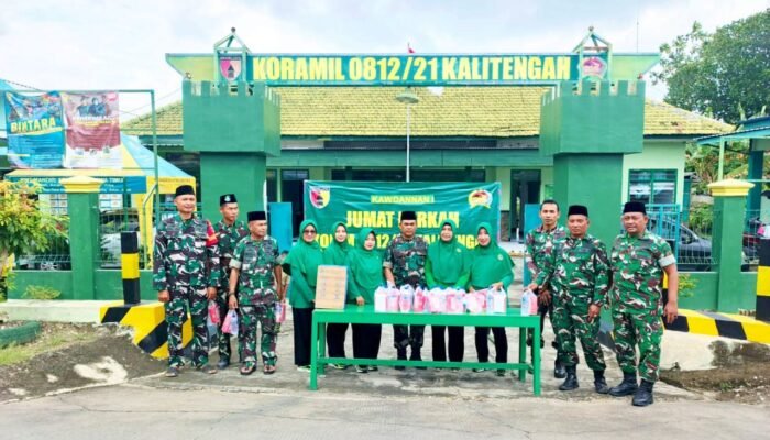 Aksi Nyata TNI di Lamongan, Koramil Kalitengah Tebar Kepedulian