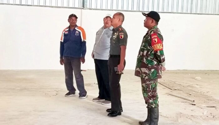 Pastikan Tepat Waktu, Dandim Lamongan Pantau KDMP di Dumpiagung