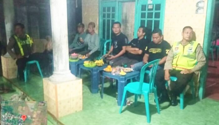 Tradisi Kaleman Padi Berjalan Aman, Polisi Balen Bojonegoro dan TNI Bersinergi
