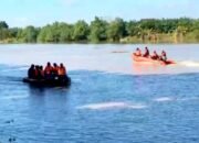 Pencarian Bocah Lamongan Tenggelam di Bengawan Solo Dilanjutkan