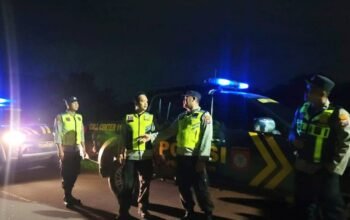 Patroli Malam Polsek Kedungadem Bojonegoro Fokus Cafe hingga Perbatasan Wilayah