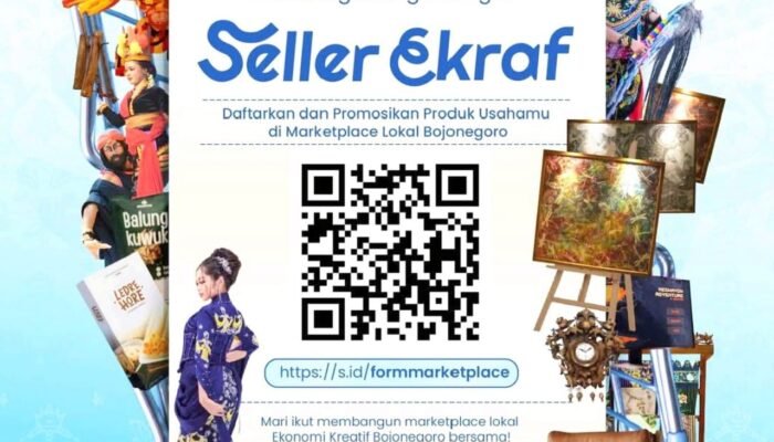 UMKM Bojonegoro Merapat, Pendaftaran Seller Marketplace Ekraf Dibuka