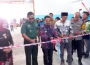 Dukung Gizi Anak, Danramil Sambeng Lamongan Hadiri Peresmian Dapur MBG