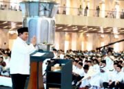 Hadiri Pengukuhan MUI, Prabowo Serukan Ulama Umaro Bersatu