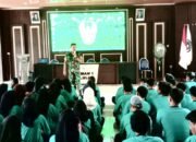 Pelajar SMA Bluluk Lamongan Dapat Pembekalan Kebangsaan dari Koramil
