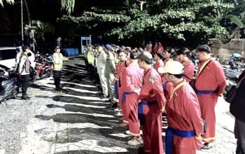 Ratusan Pesilat Ikuti UKT Tapak Suci Lamongan, TNI Polri Turun Mengamankan