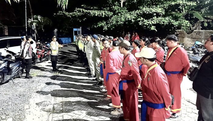 Ratusan Pesilat Ikuti UKT Tapak Suci Lamongan, TNI Polri Turun Mengamankan