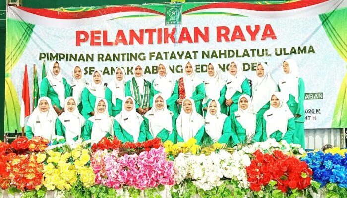 Momentum Konsolidasi, Pimpinan Ranting Fatayat NU se-Kedungadem Bojonegoro Resmi Dikukuhkan