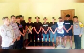 Adu Mulut Berujung Pengeroyokan, Polisi Lamongan Amankan 8 Terduga Pelaku