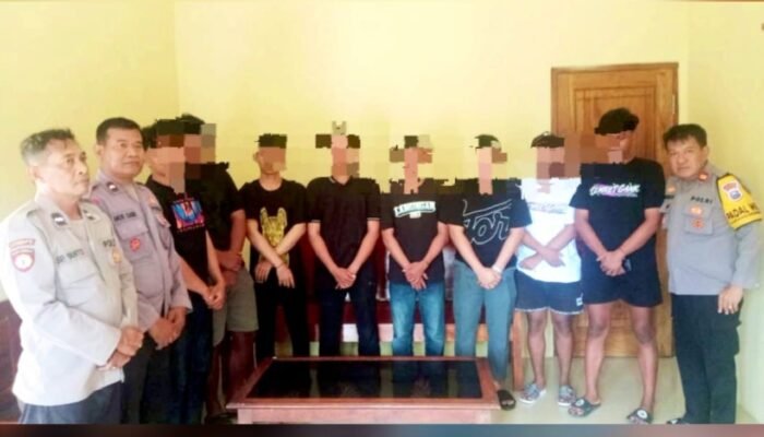 Adu Mulut Berujung Pengeroyokan, Polisi Lamongan Amankan 8 Terduga Pelaku