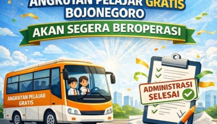 Orang Tua Wajib Tenang, Angkutan Pelajar Bojonegoro Aktif Lagi