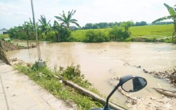 Proyek Jembatan Sroyo Bojonegoro Terkendala Banjir, Ini Penjelasannya