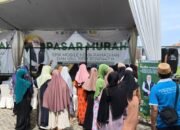 Bertepatan Pasar Kliwon, Pasar Murah di Manyar Gresik Disambut Antusias