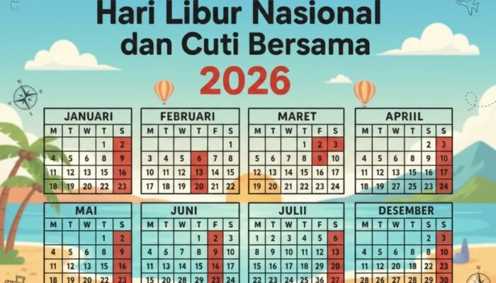 Kalender Libur 2026 Sudah Keluar, Siapkan Jadwal Liburanmu