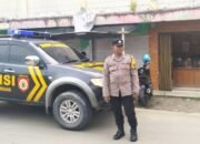 Cegah Kriminalitas, Polisi Gondang Bojonegoro Turun Langsung ke Pusat Keramaian