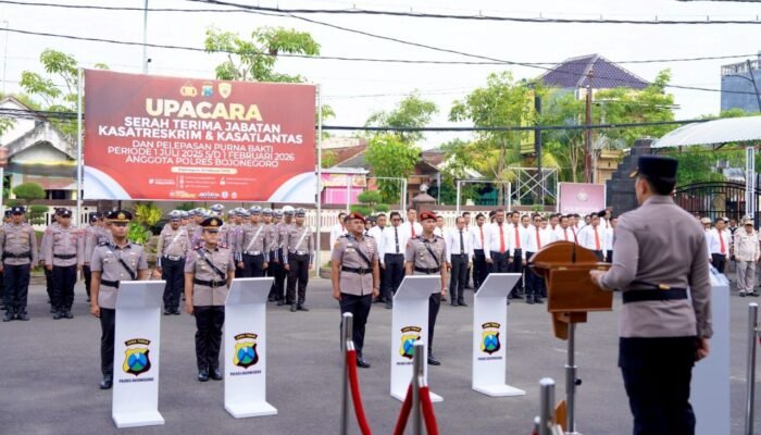Rotasi di Polres Bojonegoro, Dua Kasat Dapat Promosi ke Polda Jatim