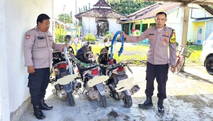 Diduga Hendak Perang Sarung di Lamongan, Polisi Sita Motor dan Sarung Terikat Kabel