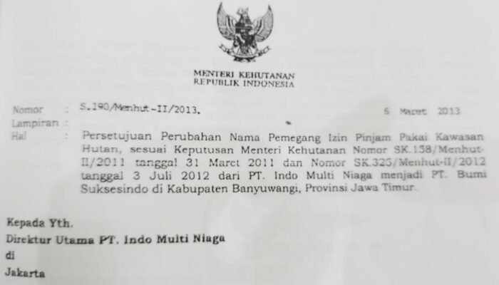 Pegiat Anti Korupsi Bedah Dokumen Tambang Tumpang Pitu Banyuwangi, Temukan Kejanggalan