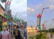Bojonegoro Bersinar, Lampu Tematik Dongkrak UMKM Saat Ramadan
