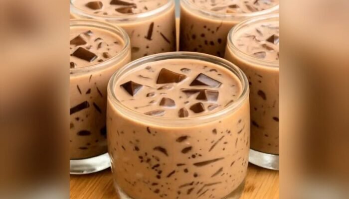Resep Es Susu Creamy Cokelat Jelly, Segarnya Bikin Nagih